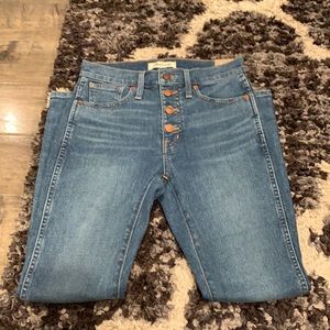 NWT Madewell High Rise Skinny